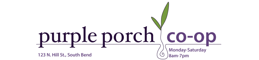 Purple Porch Banner