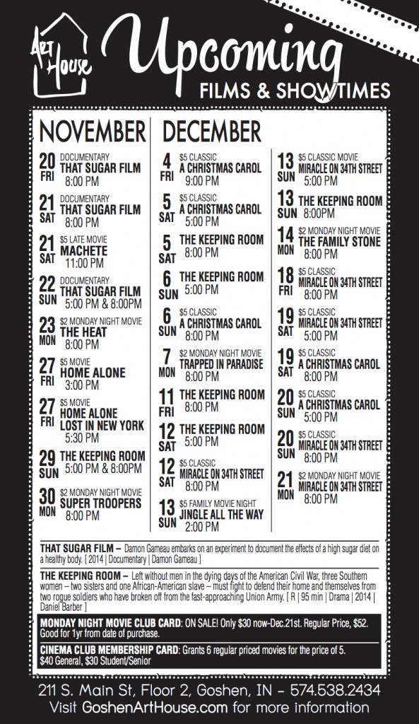 Art House Calendar Nov-Dec proof