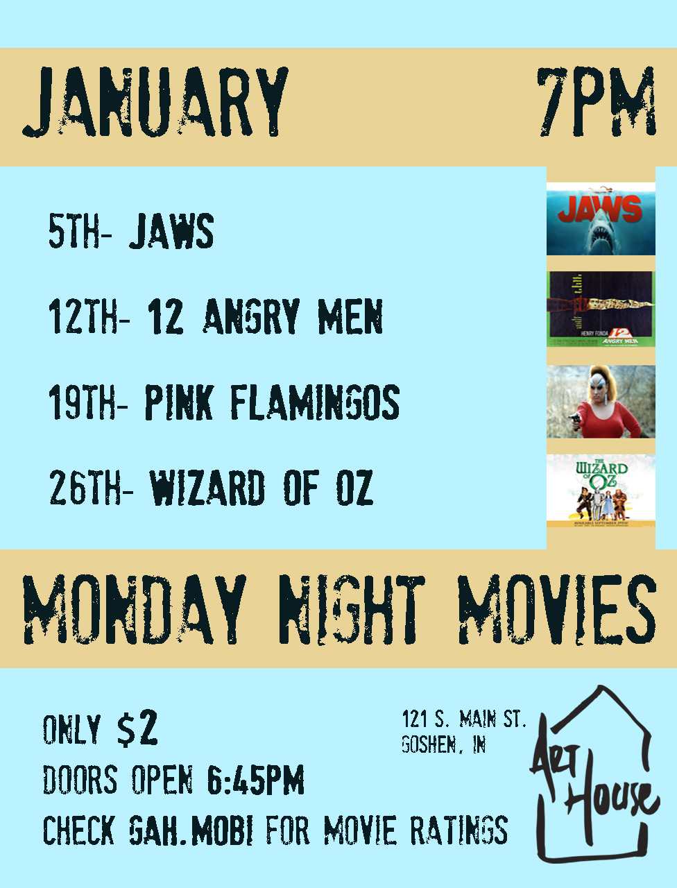 $2 Monday Night Movie:  “The Godfather”